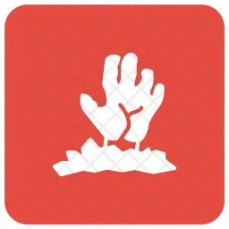 Zombie hand  Icon