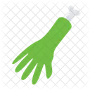 Zombie Hand Halloween Scary Icon