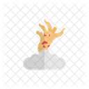 Hand Zombie Grave Icon