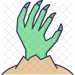 Zombie Hand  Icon