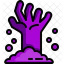 Zombie Hand Zombie Halloween Icon