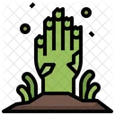 Zombie Hand  Icon