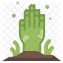 Zombie Hand Zombie Horror Icon