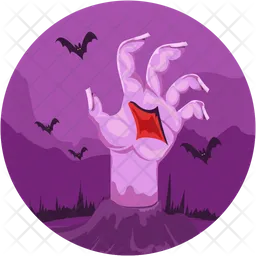 Zombie Hand  Icon