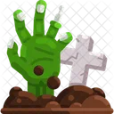 Zombie Hand Ghost Hand Spooky Icon