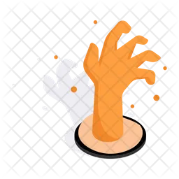 Zombie hand  Icon