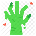 Hand Zombie Spooky Icon
