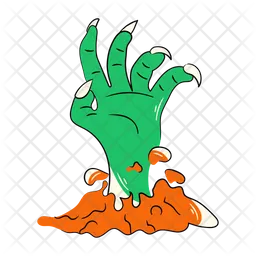 Zombie Hand  Icon