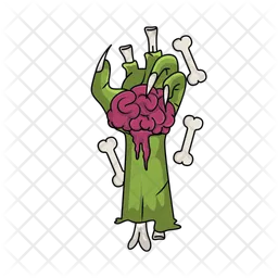 Zombie hand  Icon