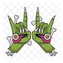 Zombie hand  Icon