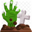 Zombie Hand Ghost Hand Spooky Icon