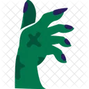 Zombie Hand Halloween Icon
