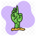 Zombie Hand Icon