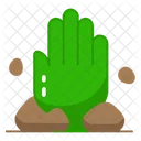 Zombie Hand Undead Hand Halloween Zombie Icon