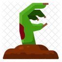 Zombie Hand Ground Icon