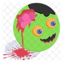 Zombie Emoji Monster Icon