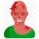 Zombie Haunted Man Ghost Icon