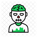 Zombie Undead Brain Icon