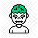 Zombie Undead Brain Icon