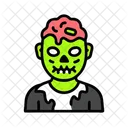 Zombie Undead Brain Icon