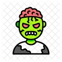 Zombie Undead Brain Icon