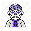 Zombie Undead Brain Icon