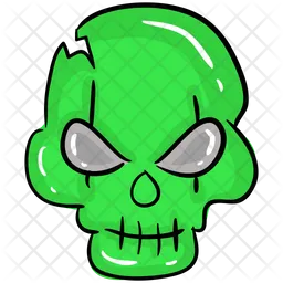 Zombie Skull  Icon