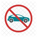 Zona De No Estacionar Icono