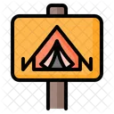 Zona de acampada  Icono