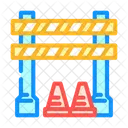 Construcao Zona Rodovia Ícone