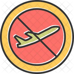 Zona prohibida para volar  Icono