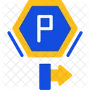 Zona restrita de estacionamento  Icon