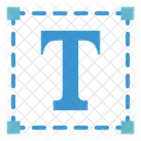 Zone De Texte Texte Outil Texte Icône