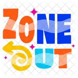 Zone Out  Icon