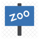 Zoo Board Board Sign Icon