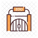 Zoo Gate Gate Zoo Icon
