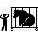 Zoo Bear Cage Icon
