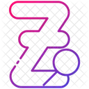 Zoom Alphabet Shape And Symbol Icon