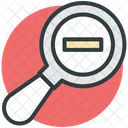 Zoom Out Search Icon