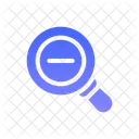 Zoom Out Loupe Icon