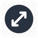 Zoom Arriere Cercle Zoom Arriere Zoom Icône