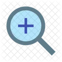 Glass In Magnifier Icon