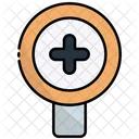Zoom In Design Magnifying Glass Icon