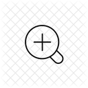 Zoom In Zoom Magnifier Icon