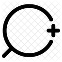 Zoom Magnifier Search Icon