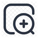 Zoom In Zoom Magnifier Icon