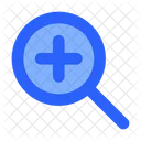 Zoom Plus Magnifier Icon