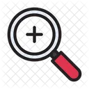 Zoom Plus Glass Icon