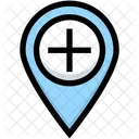 Zoom In Location Add Icon