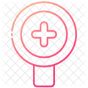 Zoom In Design Magnifying Glass Icon